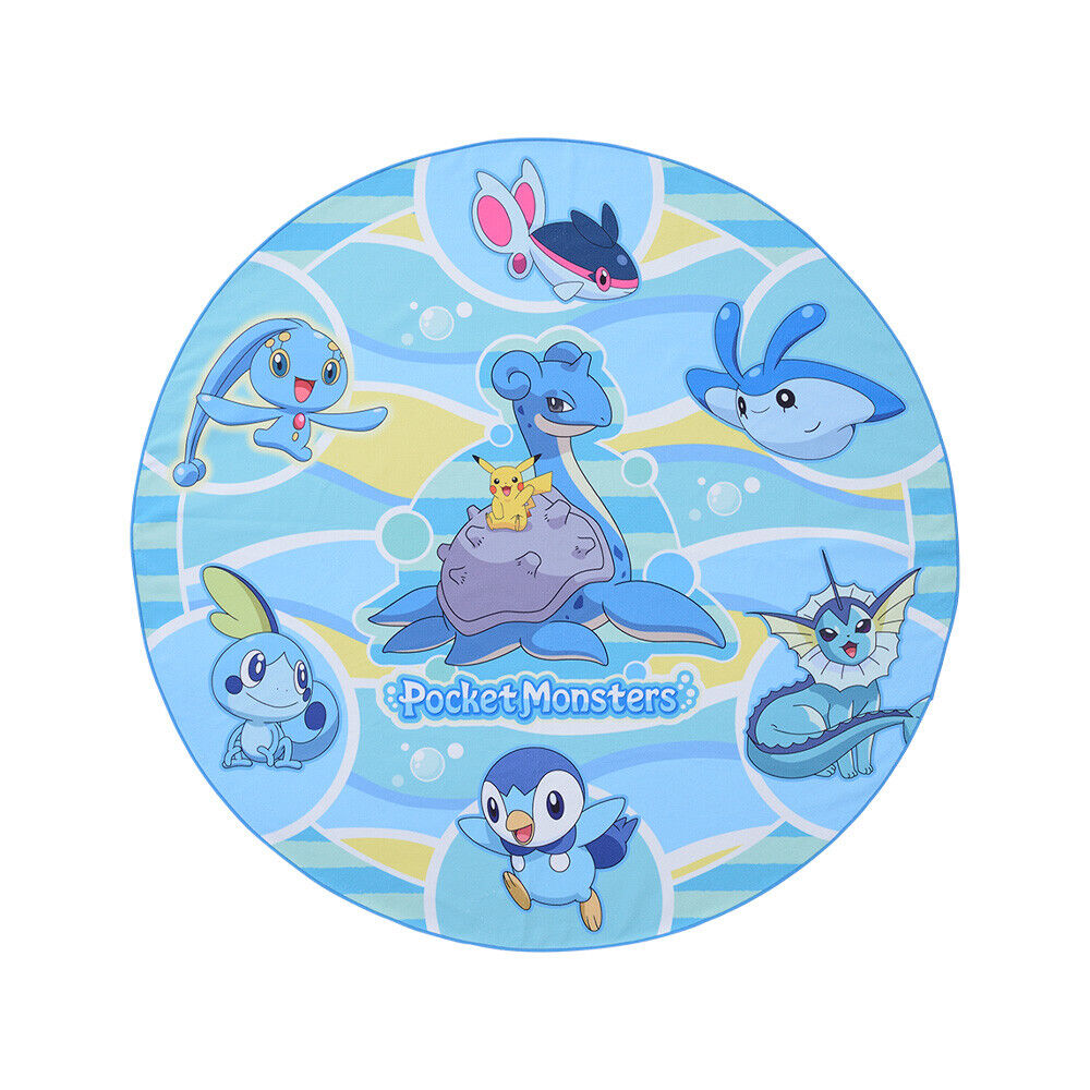 Pokemon - 100cm Round Water Type Towel