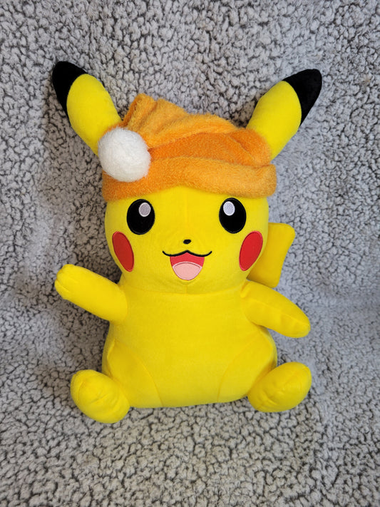 Pokemon - Pikachu Plush with Winter Hat